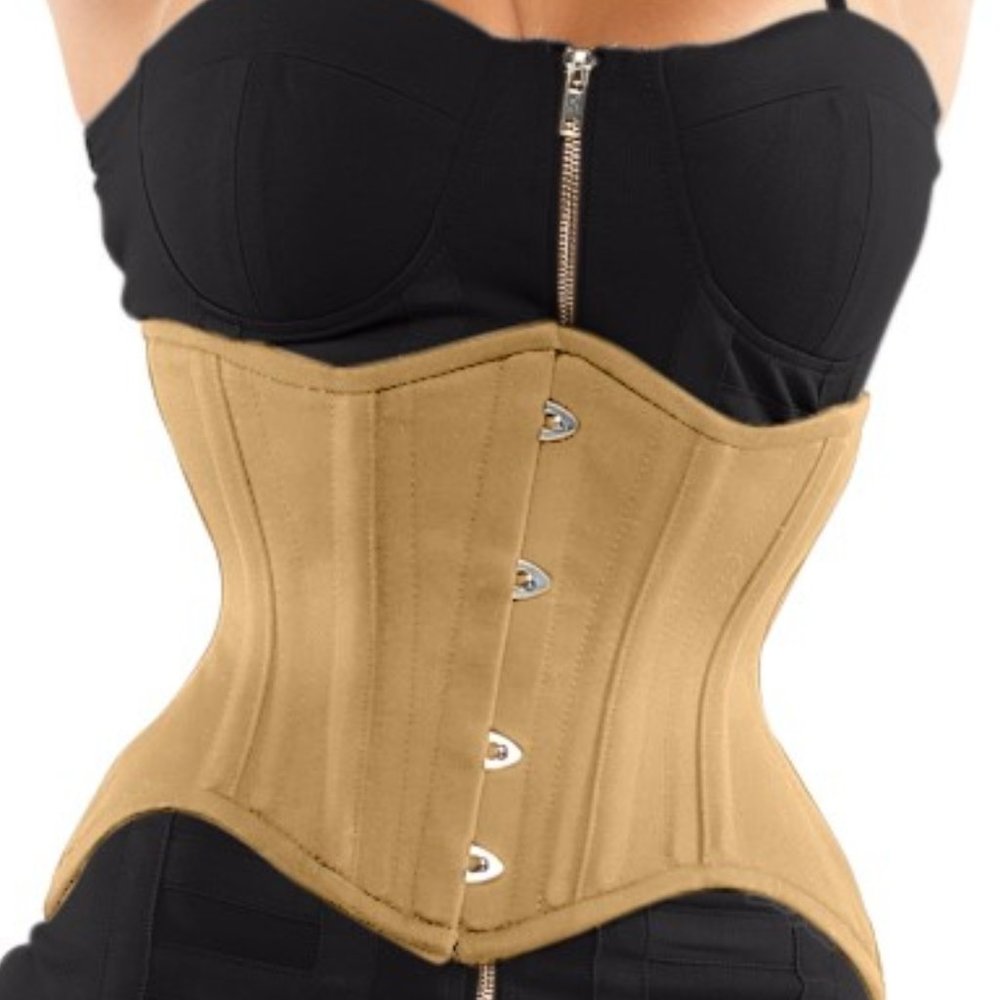 Classic Underbust Waist Trainer Corset - Tan